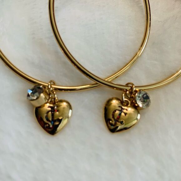 NEW JUICY COUTURE HOOPS - Picture 3 of 5